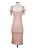 Assorted Brands Solid Tan Cocktail Dress Size XS (estimated) - photo 2