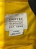 Empyre 100% Polyester Tropical Yellow Windbreaker Size L - photo 6