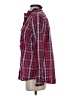 Gap 100% Cotton Plaid Red Long Sleeve Button-Down Shirt Size S - photo 5