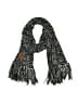 Assorted Brands Gray Black Scarf One size - photo 1