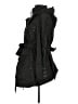 High Use Black Teal Trenchcoat Size 4 - photo 5
