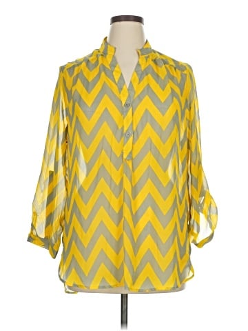 Tacera 3/4 Sleeve Blouse (view 1)