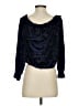 Anama Blue 3/4 Sleeve Blouse Size S - photo 2