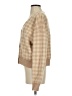 DAZY Checkered-gingham Tan Cardigan Size S - photo 5