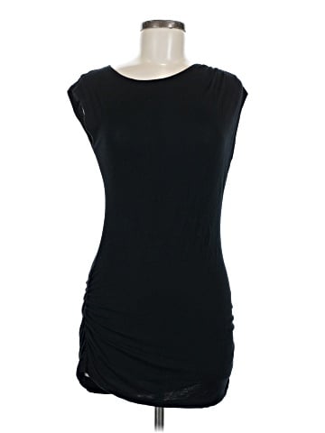 Black Saks Fifth Avenue Sleeveless T-Shirt (view 1)