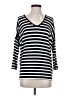 MICHAEL Michael Kors Black 3/4 Sleeve Top Size S - photo 1