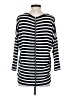 MICHAEL Michael Kors Black 3/4 Sleeve Top Size S - photo 2