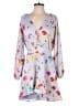 RACHEL Rachel Roy Floral Gray Romper Size 8 - photo 1