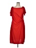 Avon Solid Red Cocktail Dress Size 1X - photo 1