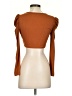 Unbranded Brown 3/4 Sleeve Top Size S - photo 2
