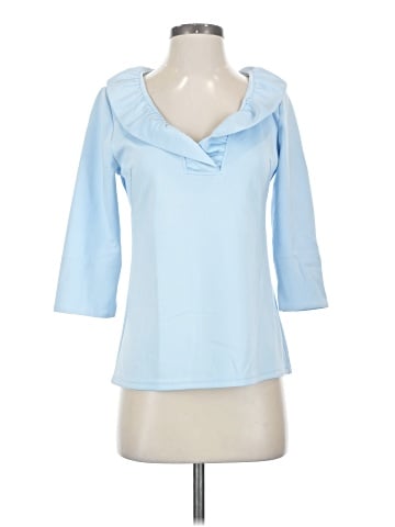 Gretchen Scott Designs 3/4 Sleeve Blouse (view 1)