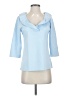 Gretchen Scott Designs Blue 3/4 Sleeve Blouse Size XXS - photo 1