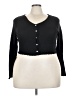 Shein Curve Black Long Sleeve Top Size 4X - photo 1