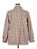 Old Navy Checkered-gingham Brown Long Sleeve Button-Down Shirt Size XXL - photo 2