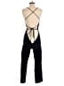 Reformation Solid Black Jumpsuit Size 2 - photo 2