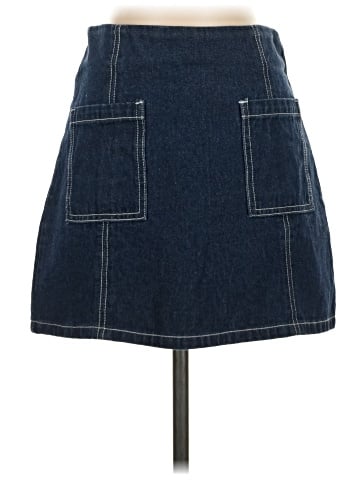 Six Crisp Days Denim Skirt (view 1)