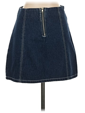 Six Crisp Days Denim Skirt (view 2)