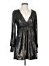 Assorted Brands Metallic Black Cocktail Dress Size XXS - photo 1
