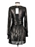 Assorted Brands Metallic Black Cocktail Dress Size XXS - photo 2