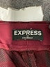 Express Outlet 100% Polyester Plaid Burgundy Dress Pants Size 6 - photo 6