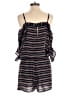Sugar Lips 100% Polyester Stripes Blue Romper Size S - photo 2