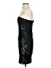 ASOS 100% Polyester Black Cocktail Dress Size 4 - photo 5
