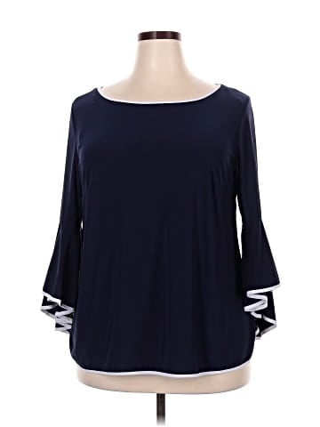 Coco Bianco 3/4 Sleeve Top (view 1)