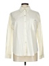 Chico's Color Block Ivory Long Sleeve Button-Down Shirt Size Lg (2) - photo 1
