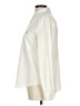 Chico's Color Block Ivory Long Sleeve Button-Down Shirt Size Lg (2) - photo 5