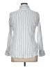 J.Crew 100% Cotton Stripes White Blue Long Sleeve Button-Down Shirt Size 14 - photo 2