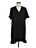 Assorted Brands Solid Black Casual Dress Size M - photo 1