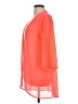 Divided by H&M 100% Polyester Orange Pink Kimono Size 8 - photo 5