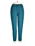 Assorted Brands Solid Teal Casual Pants Size L - photo 1