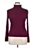 Assorted Brands Color Block Burgundy Turtleneck Sweater Size XL - photo 1