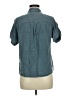 Maurices 100% Rayon Teal Short Sleeve Button-Down Shirt Size XS - photo 2
