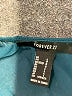 Forever 21 100% Polyester Teal Long Sleeve Blouse Size L - photo 7