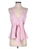 Jil Sander Pink Sleeveless Blouse Size EU (IT) 36 / US 0 - photo 1