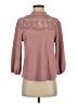 Assorted Brands Burgundy 3/4 Sleeve Blouse Size S - photo 1