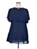 Defacto Blue Short Sleeve Blouse Size XXL - photo 1