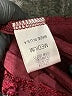 Gibson Burgundy Long Sleeve Blouse Size M - photo 5