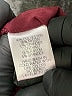 Gibson Burgundy Long Sleeve Blouse Size M - photo 6