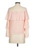 Sans Souci 100% Polyester Pink 3/4 Sleeve Blouse Size S - photo 2