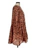 Hayden 100% Polyester Animal Print Brown Casual Dress Size M - photo 4