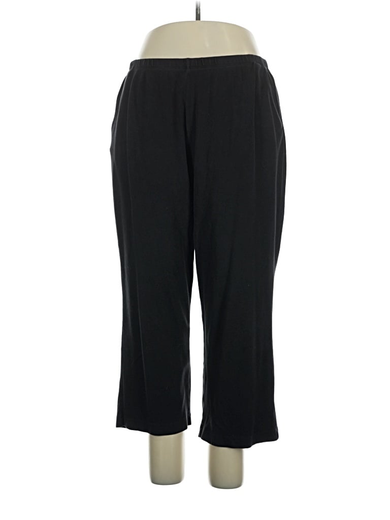 Pre-owned Lands' End Dress Pants In Black