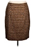 Mossimo 100% Polyester Print Brown Casual Skirt Size 14 - photo 1