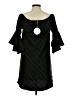 Hayden Argyle Black Casual Dress Size M - photo 2