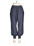 Andrew Charles 100% Polyester Solid Blue Casual Pants Size L - photo 2