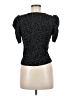 Shein Black Short Sleeve Top Size 6 - photo 2