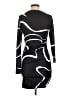 Shein Graphic Black Cocktail Dress Size 6 - photo 2