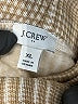 J.Crew Factory Store 100% Polyester Houndstooth Tan Turtleneck Sweater Size XL - photo 7
